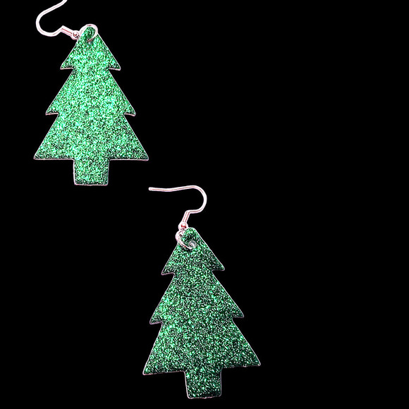 5/$25 All items $17 or less Christmas Earrings Stocking Stuffers Christmas Tree - Picture 3 of 15